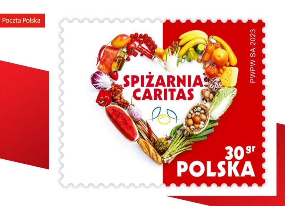 Poczta Polska promuje program „Spiżarnia Caritas”